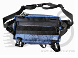 Сумка на пояс и руль "Gost bag" Lesenok grey relief black L-GRB43